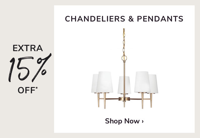 Chandelier & Pendant Sale