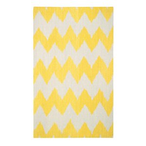 Insignia Leo Sun Yellow/Cream Area Rug