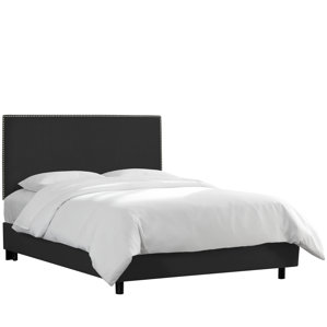 Abernethy Upholstered Panel Bed by Willa Arlo Interiors