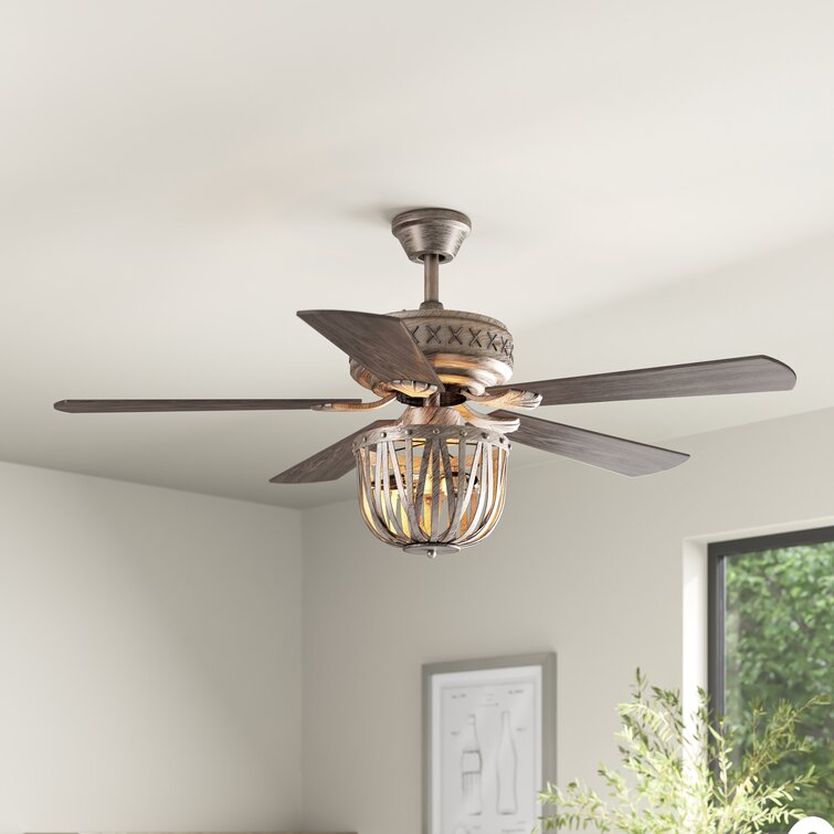 Trent Austin Design® Allbritton 52'' Ceiling Fan with Light Kit | Wayfair