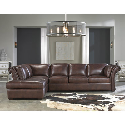 Lazzaro Leather Angelina Leather Sectional