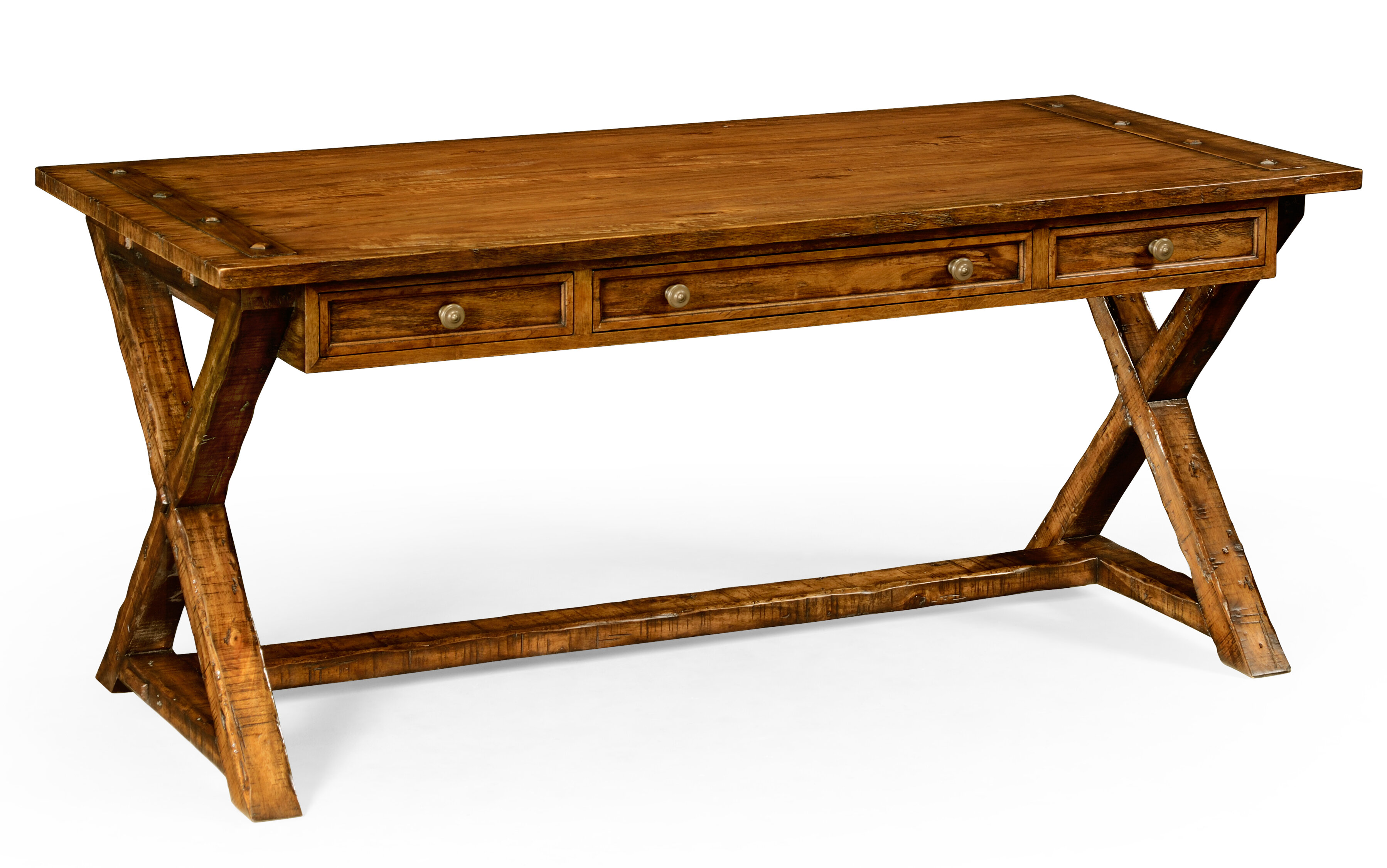 country desks wood