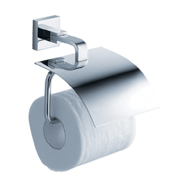 Paper Holder For Wall kraus aura wall mount toilet paper holder with cover & reviews Paper Holder For Wall kraus aura wall mount toilet paper holder with cover & reviews