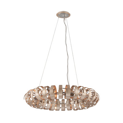 Recoil 12-Light Novelty Pendant Corbett Lighting