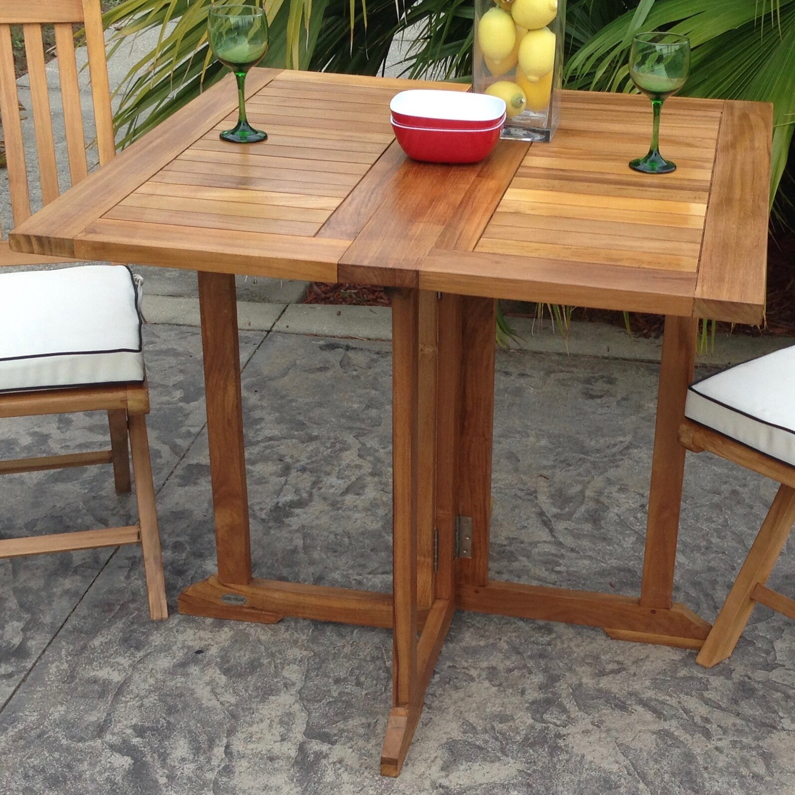 Warren Folding Wooden Dining Table