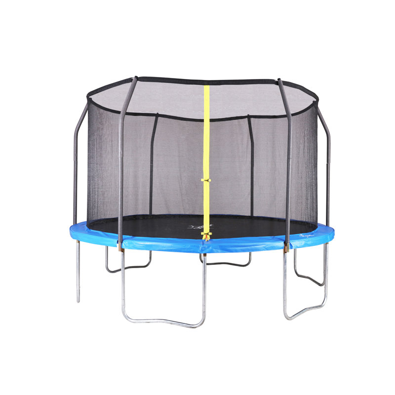 Airzone Play Backyard Jump 12 Round Trampoline With Safety Enclosure Reviews Wayfair
