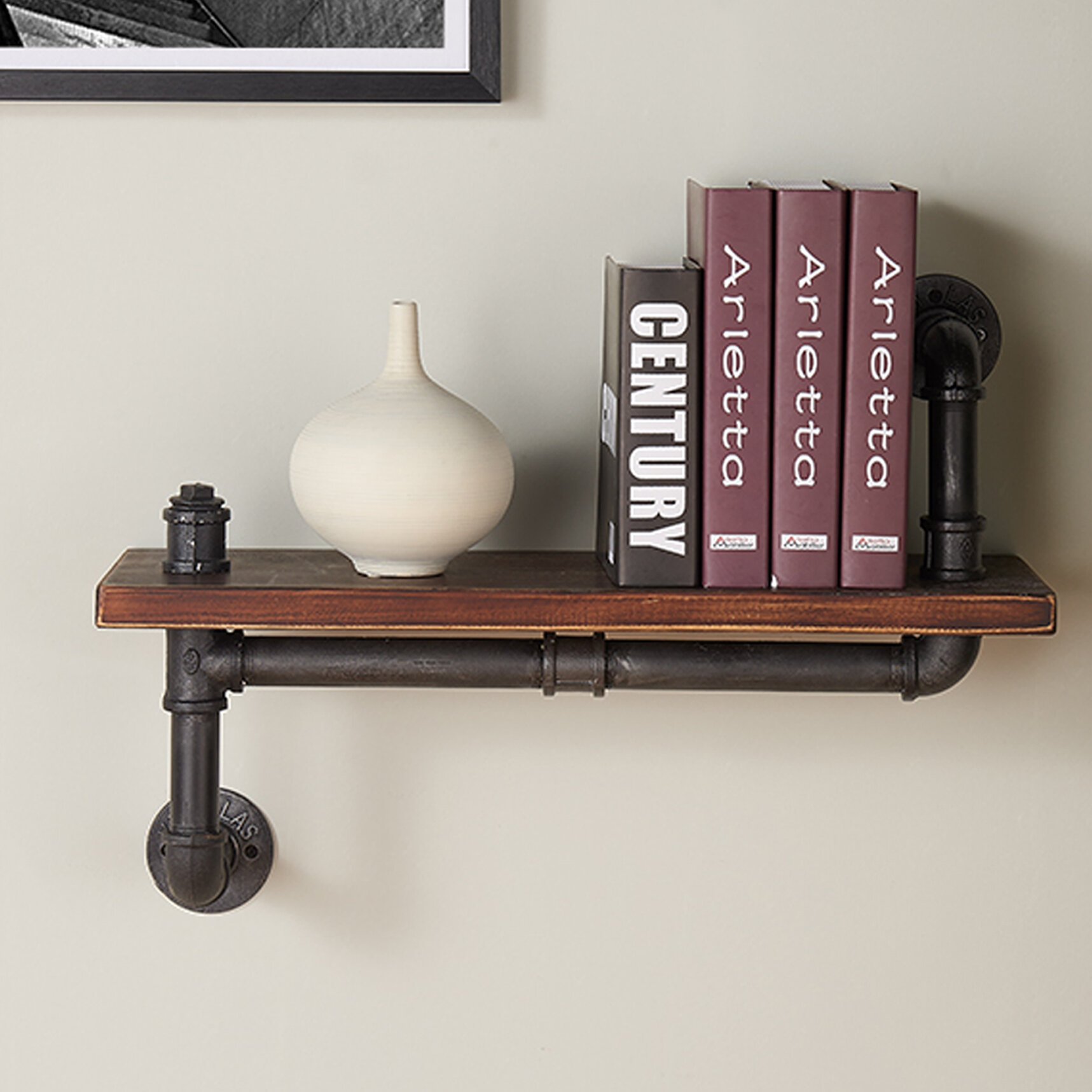 Trent Austin Design Industrial Wall Shelf Reviews Wayfair