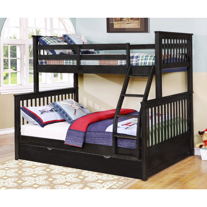 Auguste Twin Over Full Bunk Bed With Trundle Auguste Twin Over Full Bunk Bed With Trundle