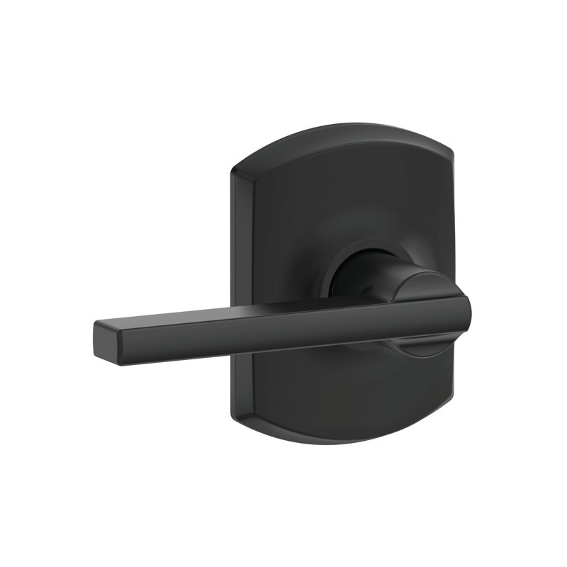 F10lat622grw 716 Schlage Latitude Lever With Greenwich Trim Hall