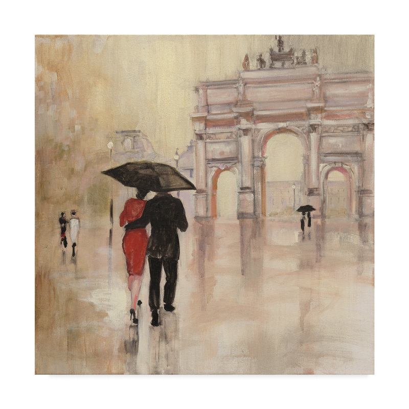 Winston Porter Romantic Paris Ii Acrylic Painting Print On