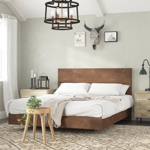 Modern Dark Brown Wood Beds Allmodern