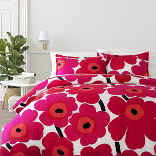Go to store & view more images Marimekko Unikko Reversible Duvet Cover Set