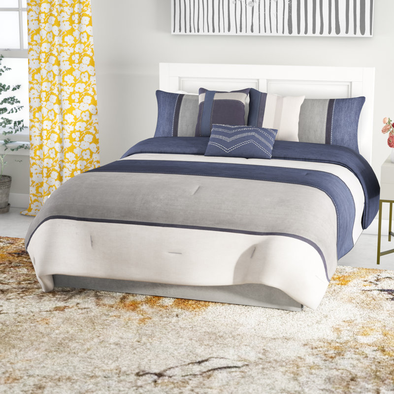 Andover Mills Dora Reversible Comforter Set Reviews Wayfair