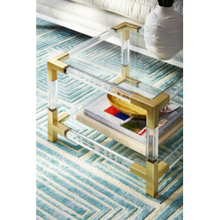 Jacques 2 Tier Accent Table by Jonathan Adler Herry Up