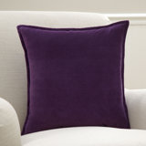 Dark Purple Pillows Wayfair