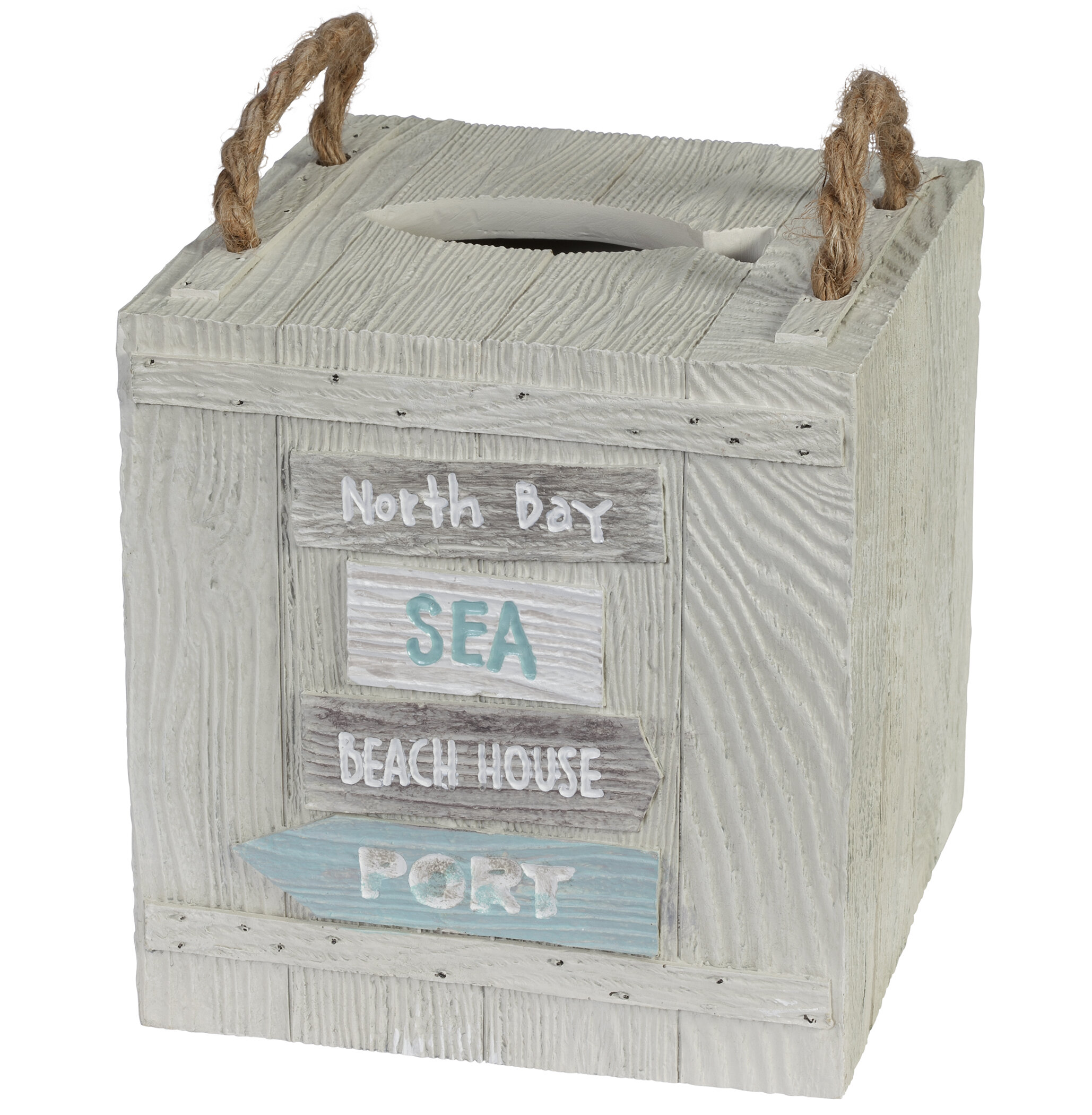 beach tissue box cover