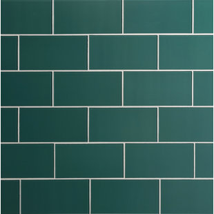 Dark Teal Gl Tile Wayfair Quality Value Series 3 X 6 Gl Subway Tile In Glossy Dark Teal