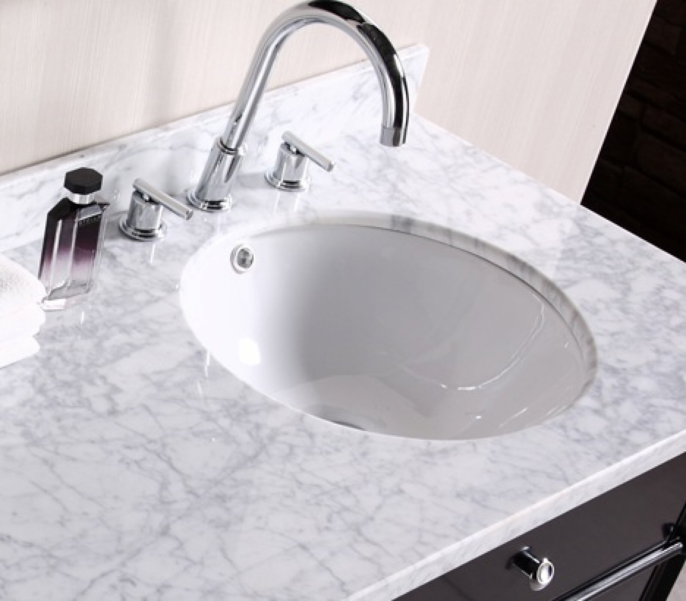 American Imaginations Ceramic Circular Undermount Bathroom Sink With Overflow Reviews Wayfairca