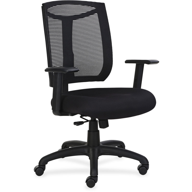 Lorell Mesh Back Chair With Air Grid Fabric Seat Wayfair