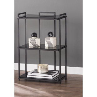 Spring Street 3-Tier Storage Shelves Etagere Bookcase by Ebern Designs Spacial Price