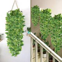8x Artificial Fake Hanging Flowers Vine Plant Home Garden Indoor Outdoor Decor 