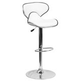 Marlon Swivel Adjustable Height Bar Stool by Wade Logan®