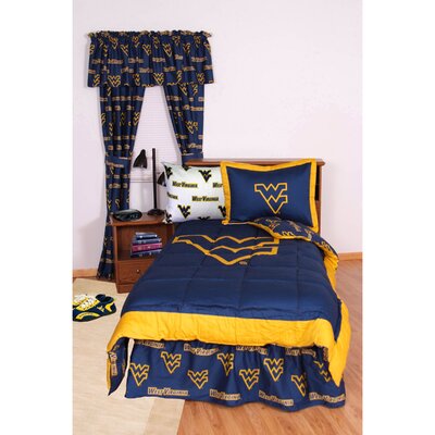 Ncaa Team Reversible Comforter Set College Covers Size King
