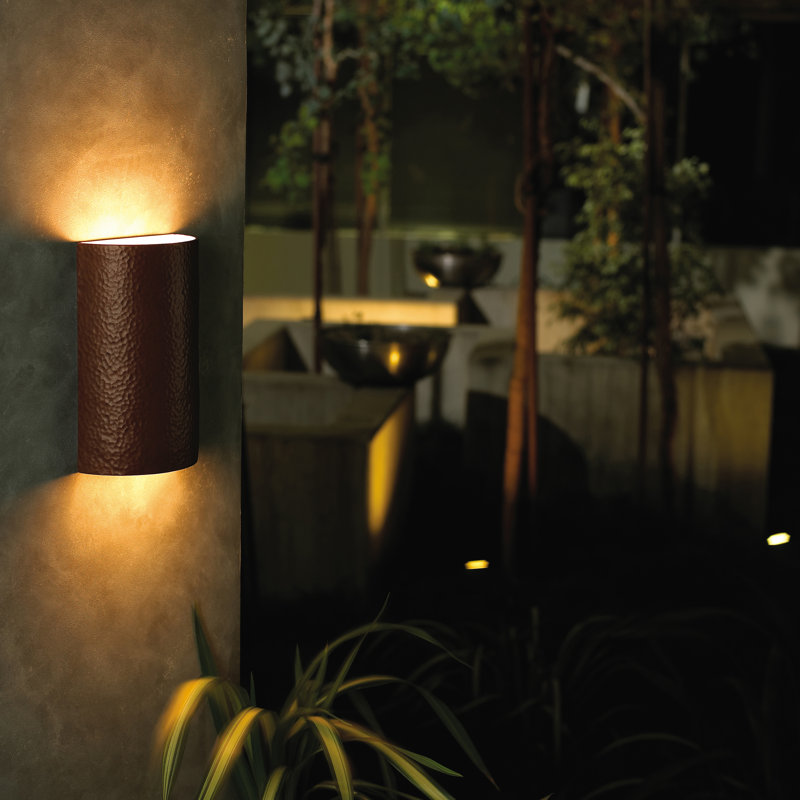 Ambiance Cylinder 1 Light Outdoor Wall Sconce