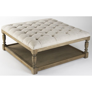 Tufted Cocktail Ottoman by Zentique Inc.