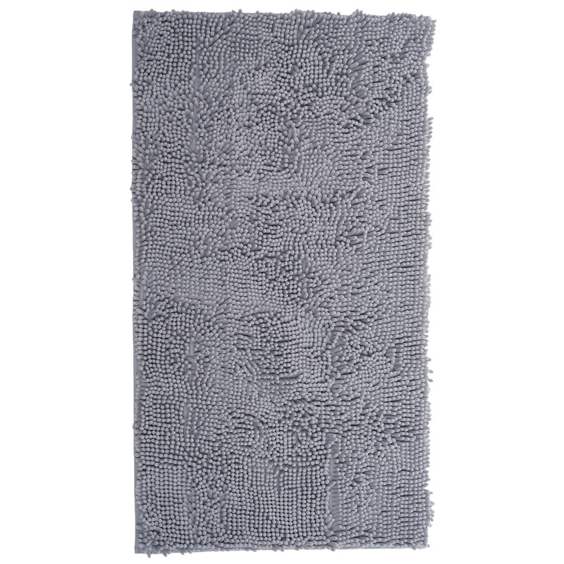Lavish Home High Pile Gray Area Rug & Reviews Wayfair