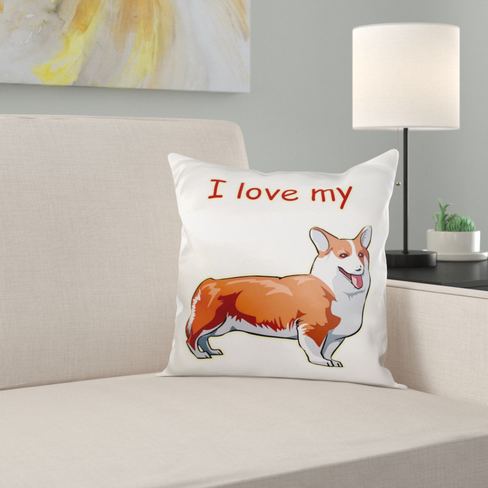 corgi pillow case