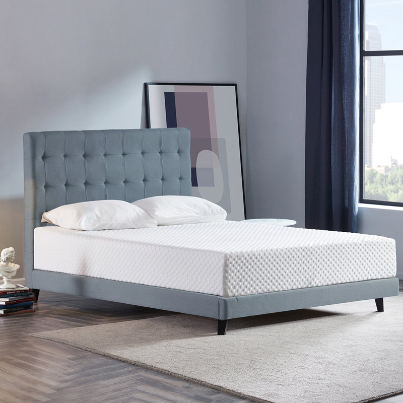 Alwyn Home Langford 8 Medium Infused Gel Memory Foam Mattress