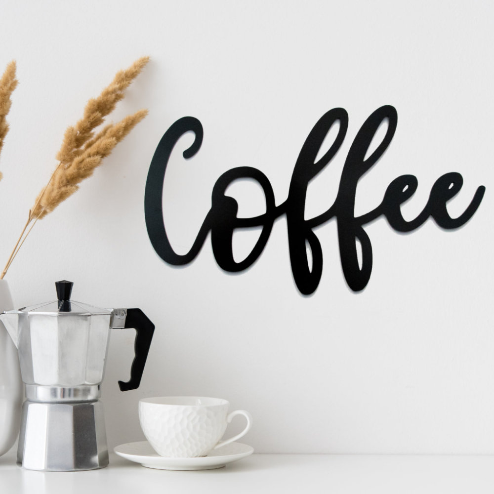 Latitude Run® Coffee Wall Décor Wayfair