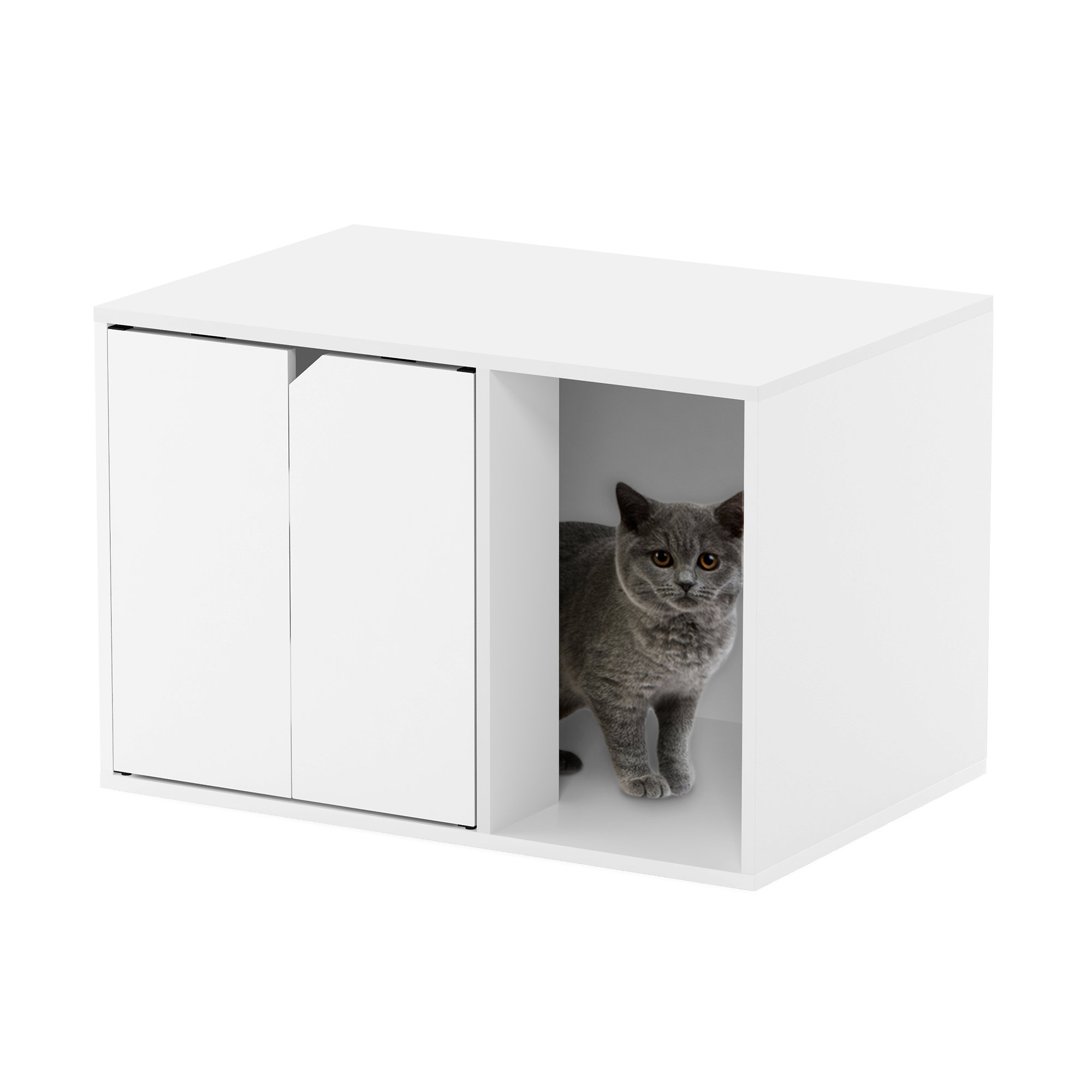 Archie & Oscar Jayleen Litter Box Enclosure & Reviews | Wayfair.co.uk