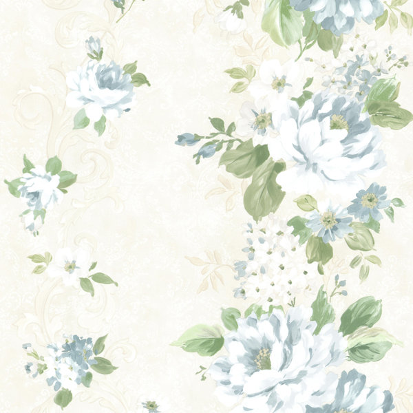 Brewster Home Fashions Rosemore 33 X 20 5 Alexandra Flower 3d
