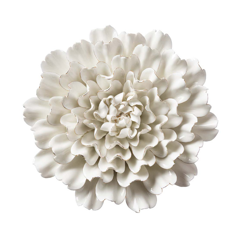 Bungalow Rose Ceramic Flowers Wall Décor Wayfair Bungalow Rose Ceramic Flowers Wall