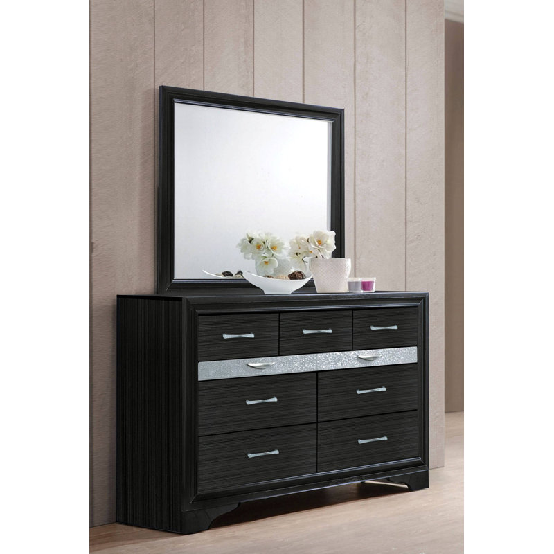 Mutsumi Home Studio Mara 9 Drawer Double Dresser Wayfair