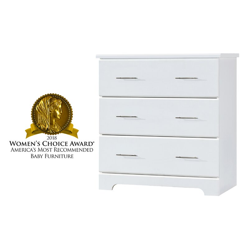 brookside 3 drawer chest