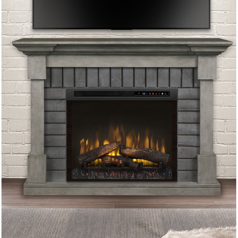 Alcott Hill Congdon Electric Fireplace Reviews Wayfair