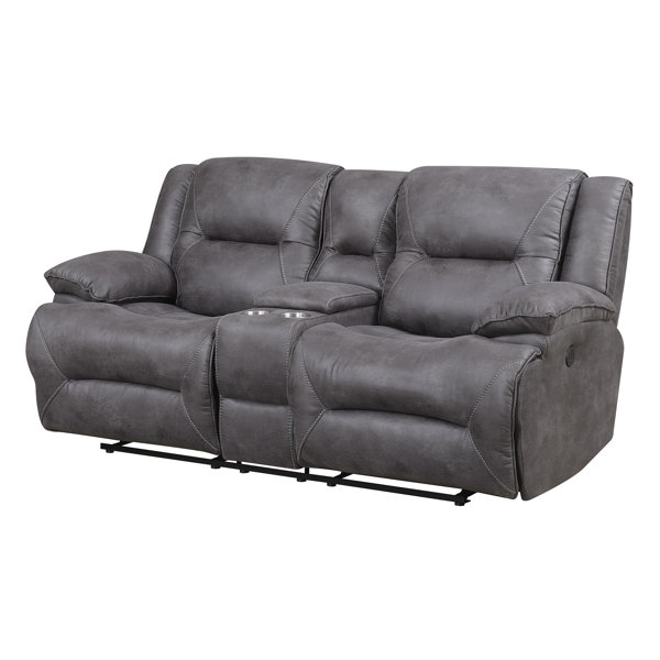 Latitude Run Risch 80 5 Wide Pillow Top Arm Reclining Loveseat Reviews Wayfair