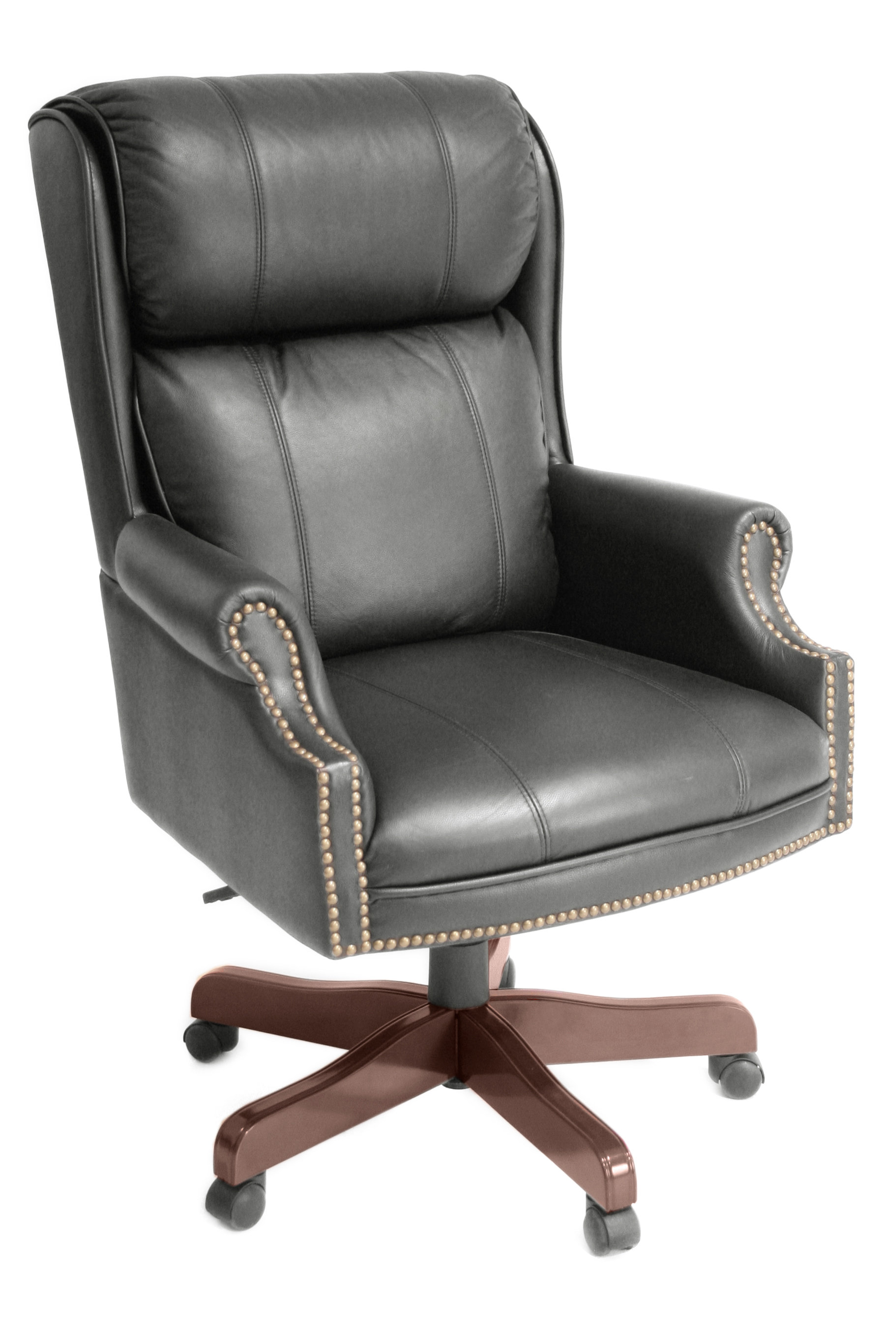 Regency Ivy League High Back Leather Executive Chair Reviews Wayfair