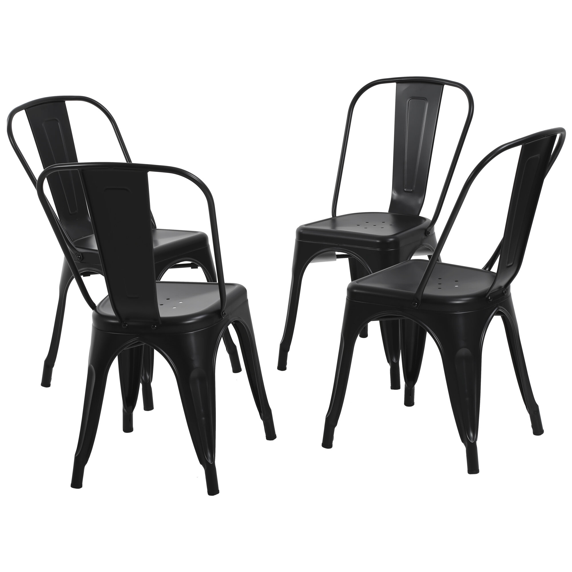 wayfair stackable chairs