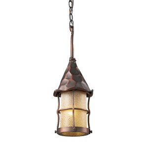 Rustica 1-Light Outdoor Hanging Lantern