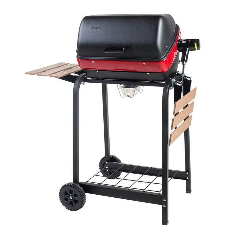 Meco 28 9000 Series Easy Street Cart Portable Grill Reviews Wayfair