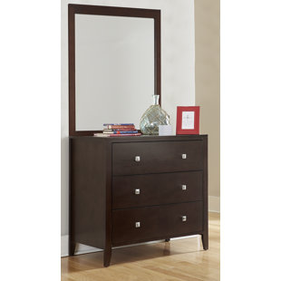 Go to store & view more images Viv + Rae Granville 3 Drawer Chest with Mirror