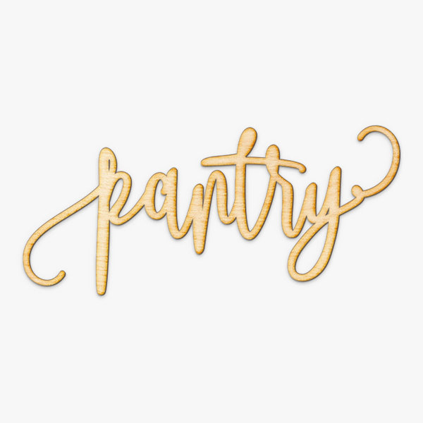 Wrought Studio Pantry Script Wood Sign Wall Decor Reviews Wayfair