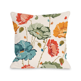 floral throw pillows target