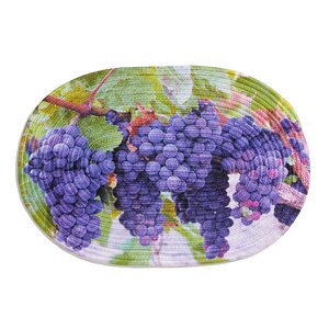 Grape Harvest Bath Rug