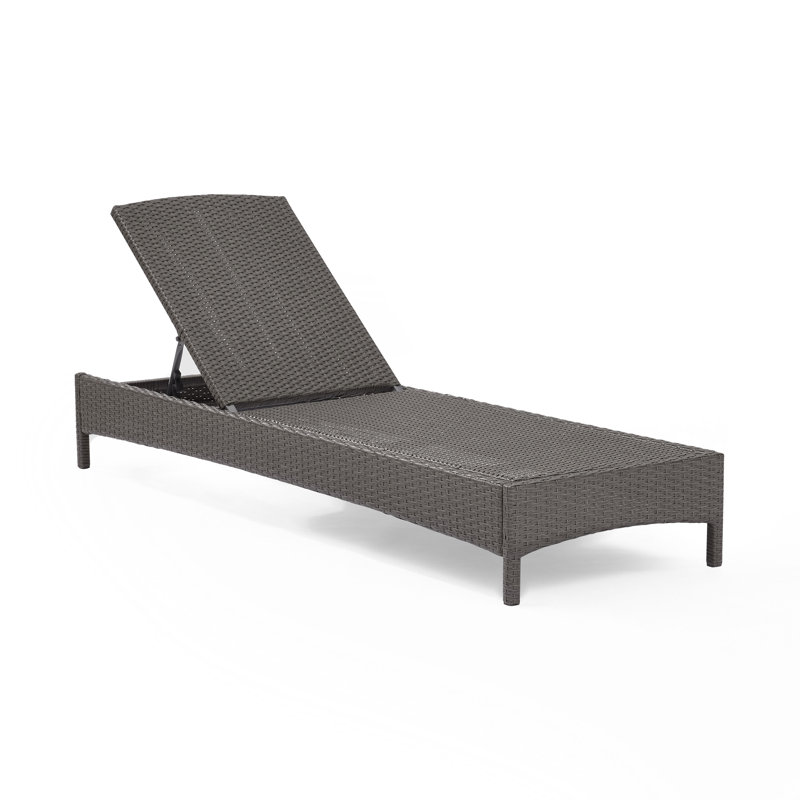 Mistana Crawfordsville Outdoor Chaise Lounge With Cushion Reviews Wayfair