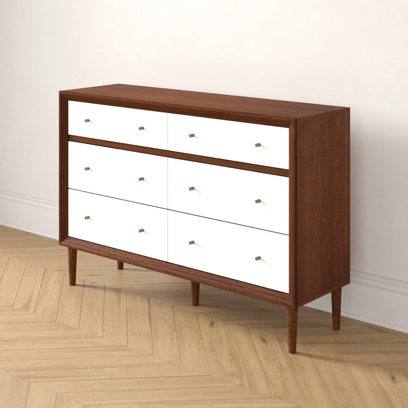 Wade Logan Pinehurst 6 Drawer Double Dresser Reviews Wayfair Ca